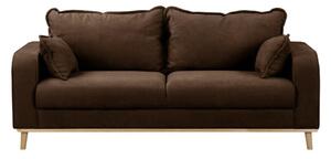 Divano marrone scuro 193 cm Beata - Ropez