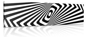 Stampa su tela – Illusione in bianco e nero