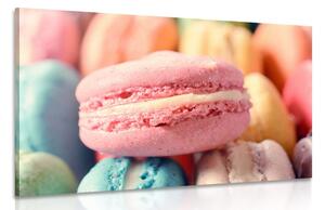 Quadro su tela – Macaron colorati