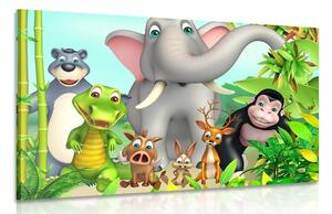 Quadro su tela – Animali adorabili