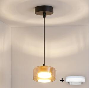 Brilagi - LED Lampadario sospeso su cavo AURA LUX 1xGX53/30W/230V nero/oro
