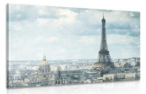 Quadro su tela – Parigi in inverno
