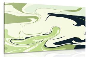 Quadro su tela – Motivo astratto verde