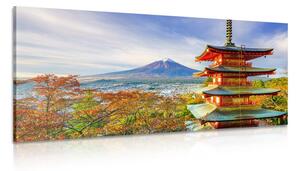 Stampa su tela – Vista sulla Pagoda Chureito e sul Monte Fuji