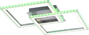 Lampada da soffitto a LED, dimmerabile, telecomando, L 44,5 cm