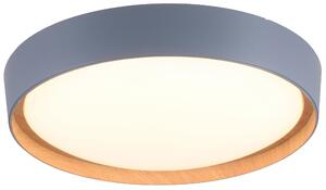 Plafoniera LED, dimmerabile, grigio, D 40 cm