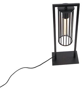 Lampada da tavolo moderna nera - Balenco Wazo