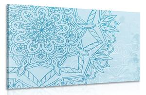 Quadro su tela – Mandala in tema invernale