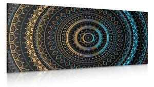 Stampa su tela – Mandala con motivo solare