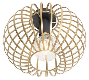 Lampada da soffitto di design color ottone 30 cm - Johanna