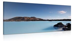Stampa su tela – Laguna blu
