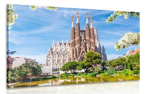 Stampa su tela – Cattedrale di Barcellona