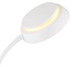 Globo 58496W - Lampada da tavolo dimmerabile a sfioramento KIRK LED/12W/230V bianca