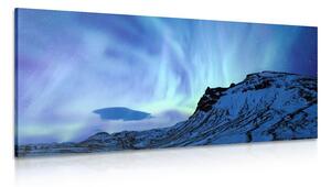 Quadro su tela – Luci polari nordiche