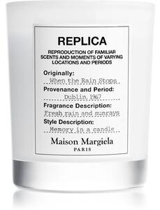 Maison Margiela REPLICA When the Rain Stops candela profumata 165 g