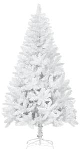 HOMCOM Albero di Natale Bianco con 550 Rami in PVC per Uso Interno, Ø116 x 180cm