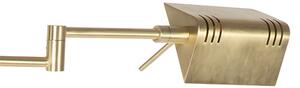 Lampada da terra in ottone con LED e dimmer touch - Notia
