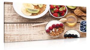 Quadro su tela – Colazione salutare