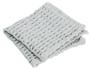 Set di 2 asciugamani in cotone azzurro Micro Chip, 30 x 30 cm - Blomus