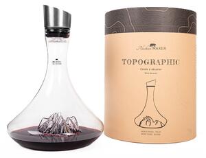 DECANTER TOPOGRAPHIC ALASKAN MAKER M. ROSA ART. TOPO-C-MR