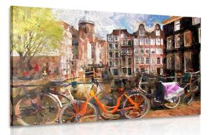 Stampa su tela – Amsterdam disegnata