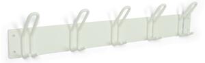 Appendiabiti da parete in metallo bianco Miles - Spinder Design