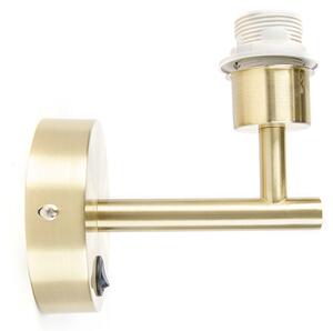 Applique moderna oro 1-luce con interruttore - Combi