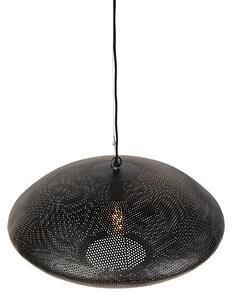 Lampada a sospensione orientale nera con oro 60 cm - Radiance