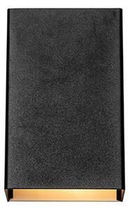 Applique da parete moderna nera - Otan S