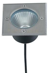 Faro a incasso calpestabile led walk acciaio quadrato 12w 1500lm 40