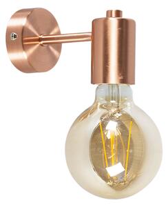 Lampada da parete Art Déco intelligente in rame incl. Lampadina WiFi G95 - Facil