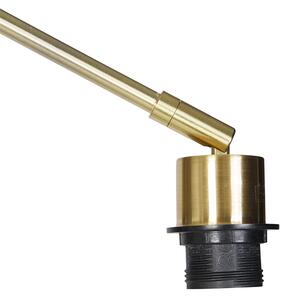 Lampada da terra moderna regolabile oro - Editor