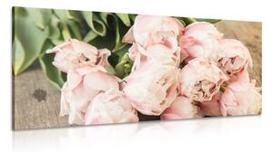 Stampa su tela – Bouquet romantico di fiori