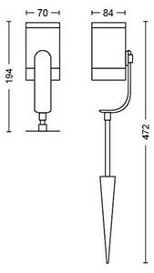 Philips 17414/30/P7 - SET 3x Luce Spot a LED Hue LILY 3xLED/8W/230V IP65