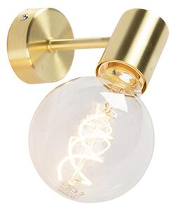 Lampada da parete Art Déco dorata con lampadina WiFi G95 inclusa - Facil