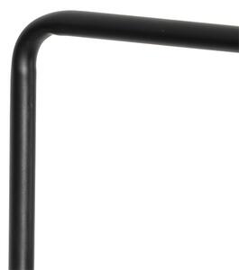 Lampada da terra moderna nera regolabile - Java