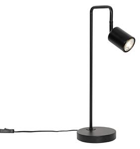 Lampada da tavolo moderna nera regolabile - Java