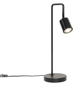 Lampada da tavolo moderna nera regolabile - Java