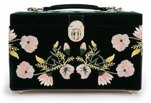 PORTAGIOIE ZOE MEDIUM JEWELRY BOX FOREST GREEN 393112 WOLF GREEN