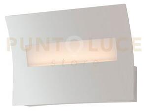 Applique led horizon bianco 6w 450lm 4000k 20x12,5x7cm