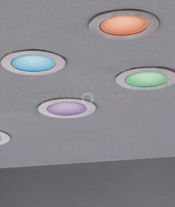 Kit 6 incassi led rider nichel in acciaio 6x0,6w rgb ip67 con drive