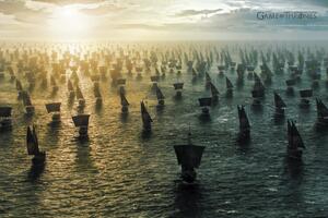 Stampa d'arte Game of Thrones - Targaryen's ship army