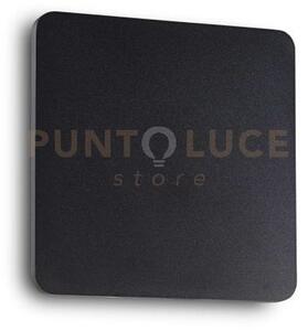 Cover applique a paret led 3000k 11w 1100 lm nero l.20cm ip21
