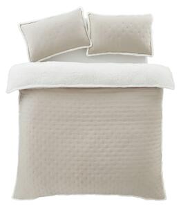 Biancheria da letto singola crema in lana d'agnello 135x200 cm Cosy Nori - Catherine Lansfield