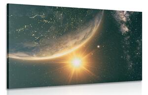Quadro su tela – Vista dallo spazio