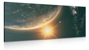 Stampa su tela – Vista del sole dallo spazio