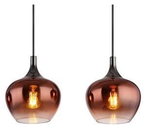 Globo 15548-4HG - Lampadario a sospensione con filo MAXY 4xE27/40W/230V rame