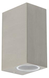 Set di 2 Applique Moderne in Alluminio 2 luci IP44 - Baleno