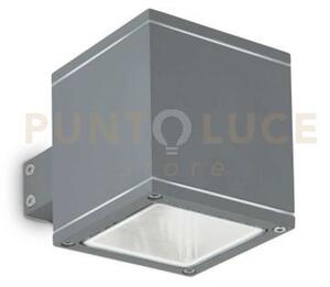 Lampada da parete snif ap1 square antracite