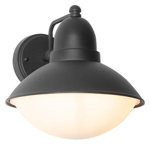 Lampada da parete per esterni moderna nera IP44 - Marcel